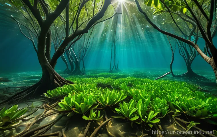 해양 환경 정화 기술 - **Image Prompt: Autonomous Robotic Ocean Clean-up Fleet**
    "A dynamic, wide-angle shot of a seren...