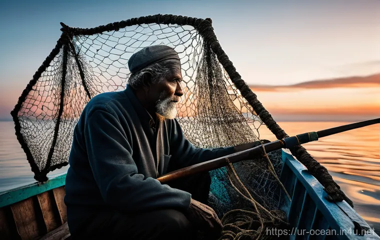 해양 생태계 변화 연구 - **Prompt:** A poignant scene depicting the impact of plastic pollution on a beautiful sandy beach an...