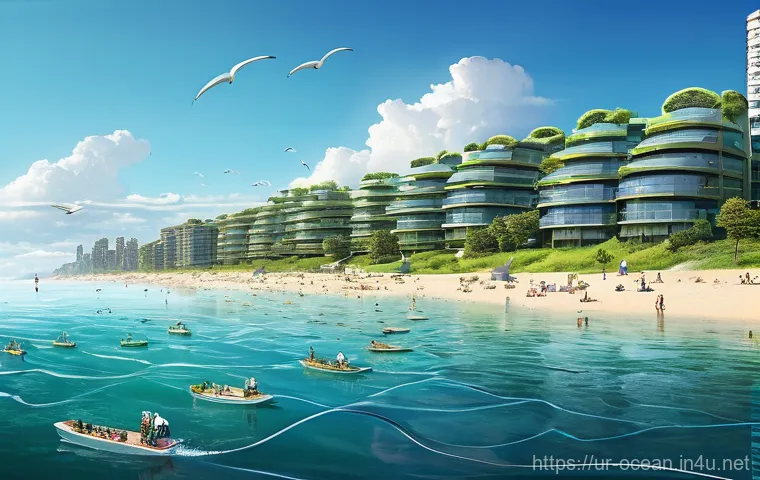 파력 발전 기술 - **Prompt for Integrated Coastal/Submerged Wave Energy "An intricate, transparent cross-section v... 파력 발전 기술 - **Prompt for Integrated Coastal/Submerged Wave Energy "An intricate, transparent cross-section v...