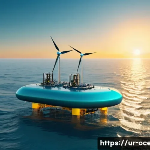 Home 26 해양 자원 개발 기술 - **Futuristic Offshore Ocean Energy Farm**
A breathtaking panoramic view of a cutting-edge offsho...